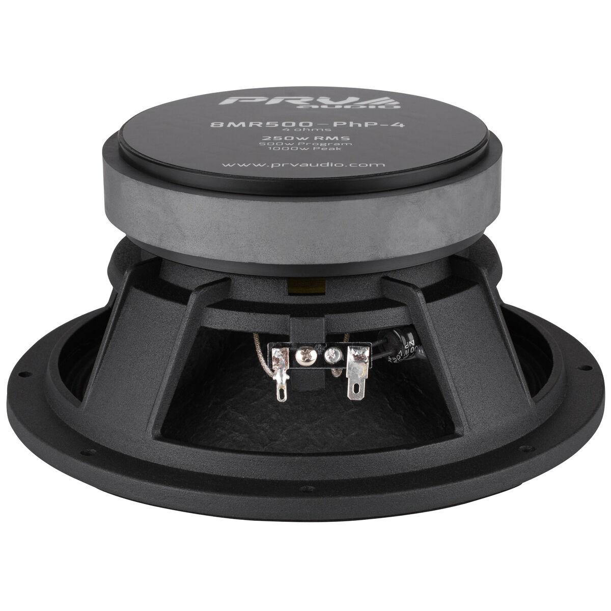 PRV Audio 8MR500-PhP-4 8" Midbass Midrange Woofer 4 Ohm